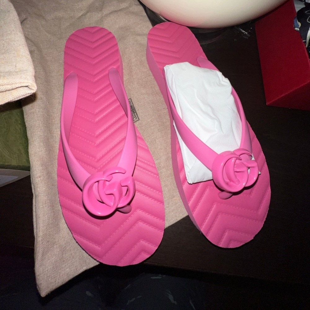 Gucci flip-flops